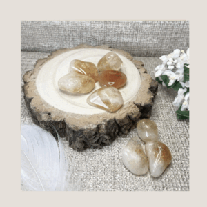 citrine tumblestone