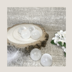 selenite tumblestone