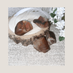 carnelian raw chunk